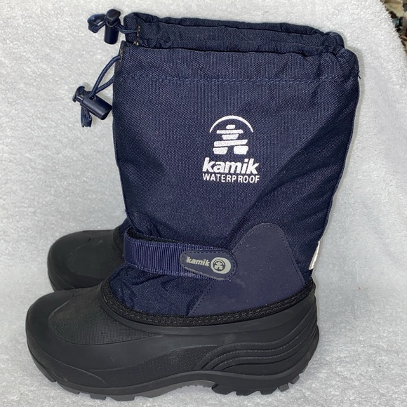 Kamik waterproof removable liner snow boot unisex size 3 - Picture 3 of 10